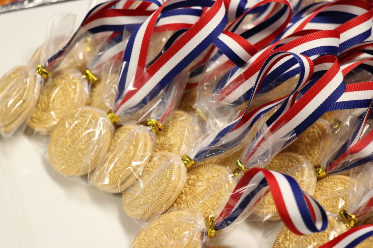 Cookies that look like medals