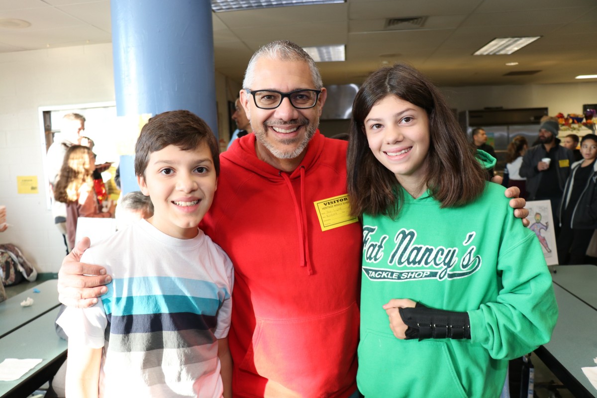 Participants pose for a photo.