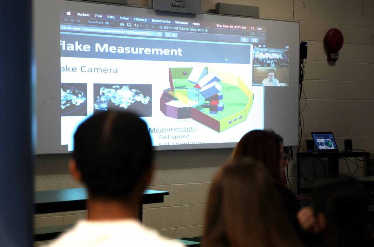 Students learning virtually with NASA via Zoonverse.