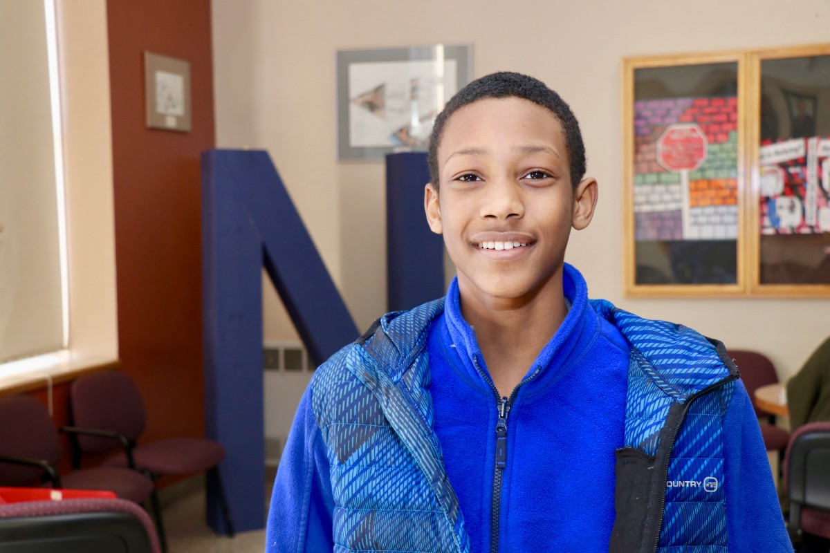 Dornell Skervin, 6th grade “I would choose Martin Luther Kind, Jr. He’s a great hero to me. He changed a lot of Black’s lives. He opened up a door for them. If he wasn’t brave, then right now, maybe I wouldn’t be at this school. He stood up for all African Americans to help them have freedom and to be treated equally.”