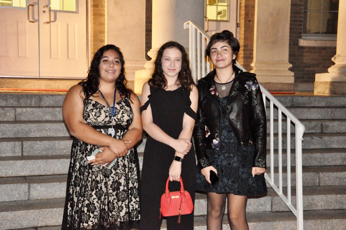 Students pose at inaugural Blue & Gold Gala