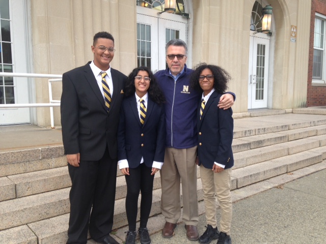 NFA Debate team members from NFA North