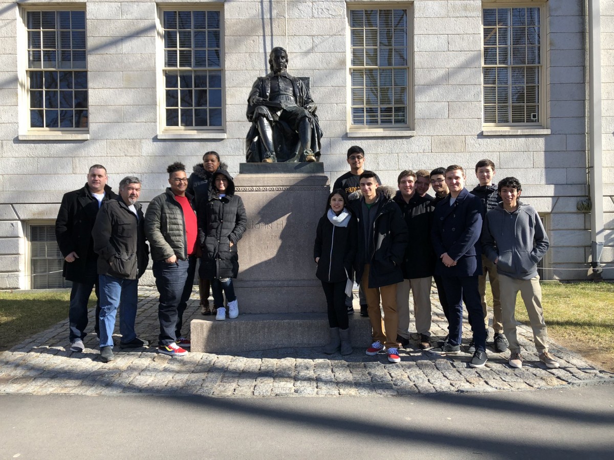 NFA Debate Team poses for a photo.