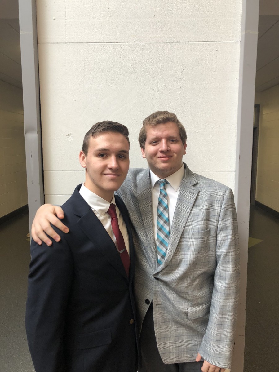 Members of the NFA Debate Team pose for a photo.