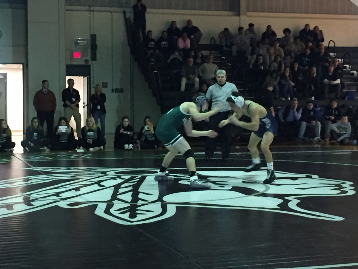 Greg Fischer(113 lbs) defeated the #3 ranked wrestler in Section 9, 2-0