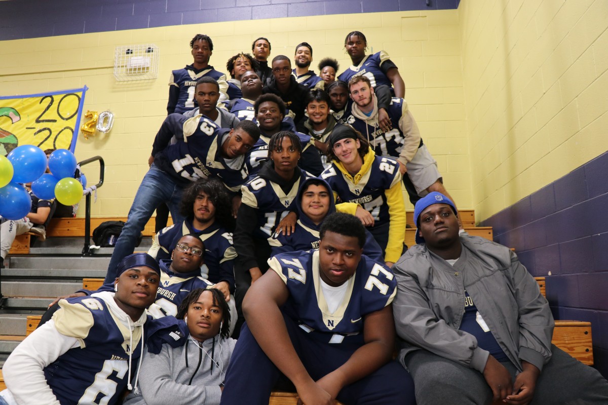 Seniors from the football team.