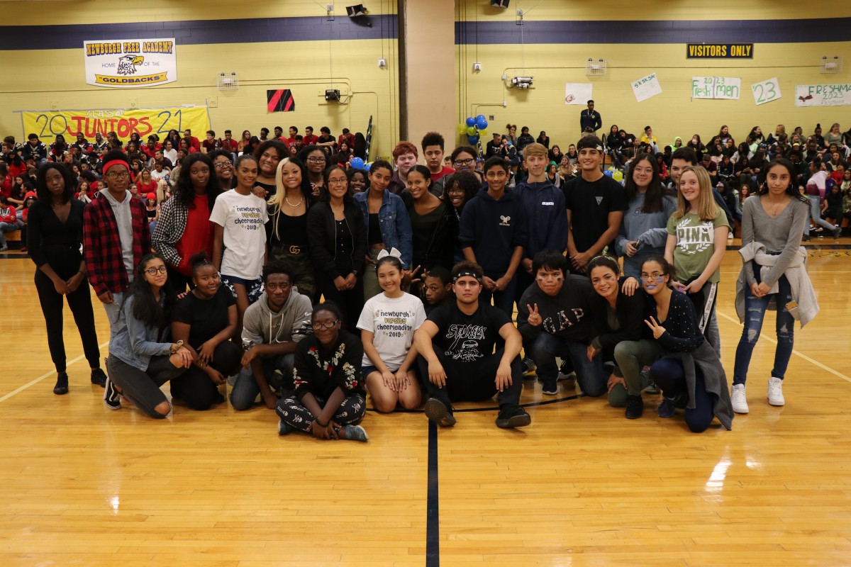 Student Council  poses for a photo.