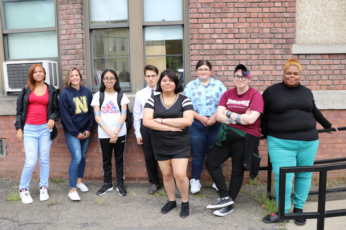 Advisory group poses for a photo.