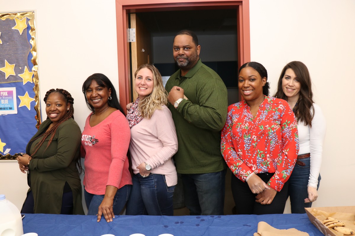 NFA North faculty and staff pose for a photo.