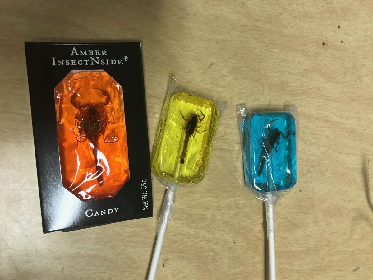 Lollipops that were tried.