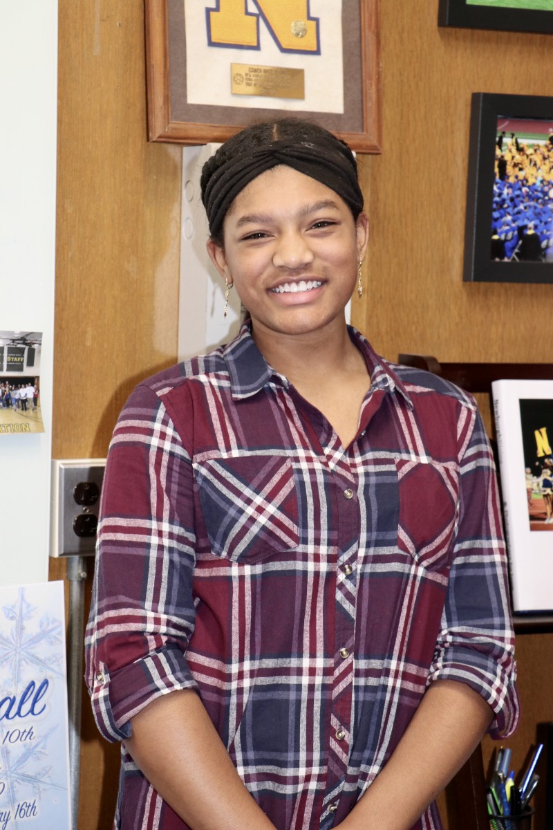 Zadie Patterson, 9th grade, “People with their true passion can take a stand for what they truly believe and use it to cause a positive change in the world and people around them.”