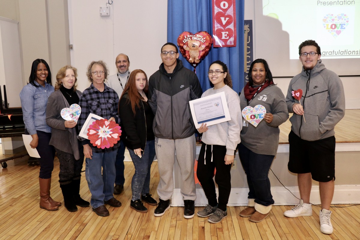 Student Advisory Council and award recipients