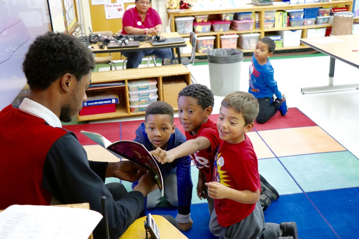 NFA West students read to Balmville students