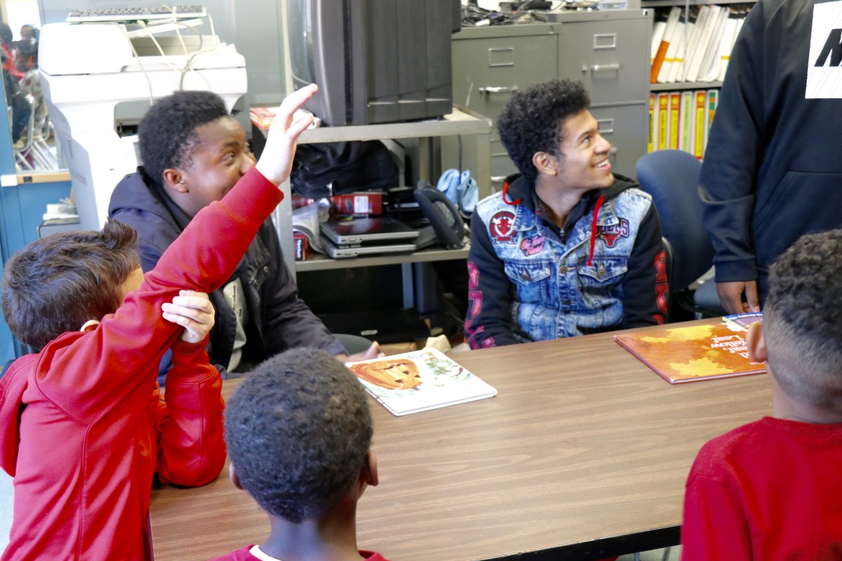 NFA West students read to Balmville students