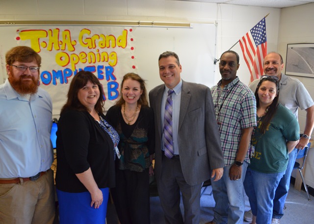 Group photo of some of the district faculty responsible for learning lab.