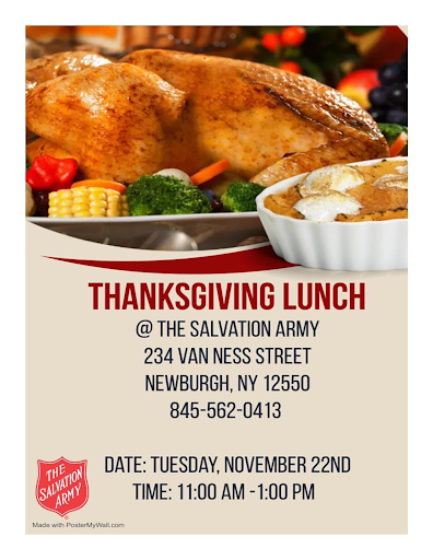 Salvation Army Lunch