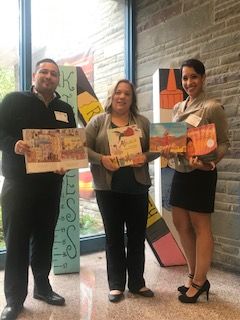 Kevindaryn Lujan, Orange County Legislator Melissa Massari, Youth Advocate Barbara Martinez, Executive Director of the Goshen Chamber of Commerce